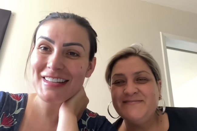 VEJA O VÍDEO: Andressa Urach recebe alta de clínica psiquiátrica